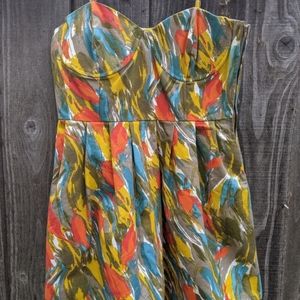 NWT ✨ Jack BB Dakota Fall Watercolor Mini Dress